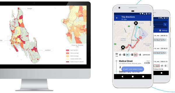 为新兴市场绘制交通地图,「WhereIsMyTransport」已获谷歌和丰田等750万美元A轮融资