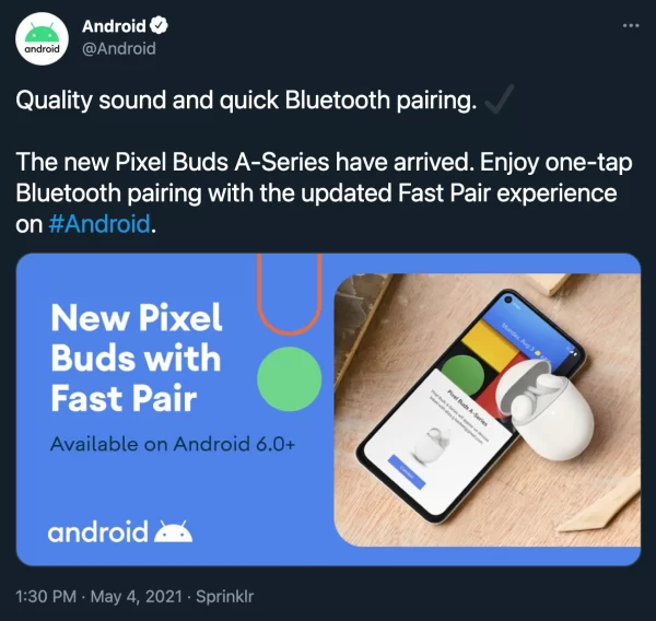 谷歌意外地泄露了新一代Pixel Buds：A-Series