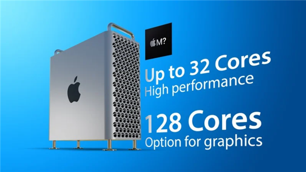 Intel怎么看？新Mac Pro曝光：苹果自研处理器CPU/GPU核心翻番