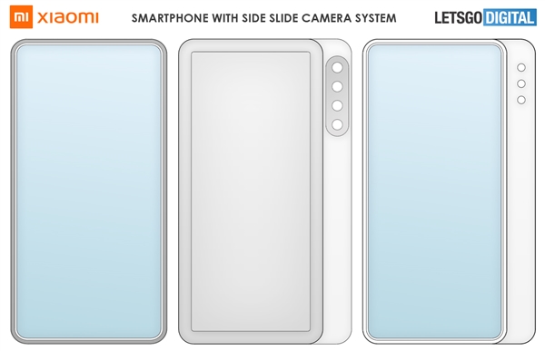 小米申请侧滑盖手机设计专利：左滑相机、右滑屏幕